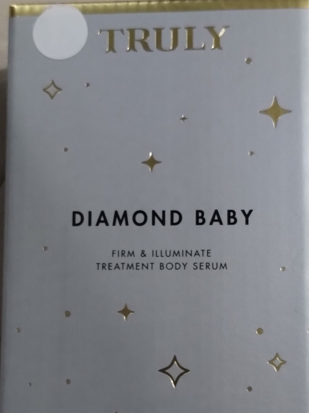 Truly Diamond Baby Firm & Illuminate Treatment Body Serum 3.1 oz NWT